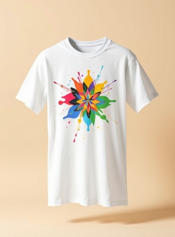 Contrast Collar Polo Shirt